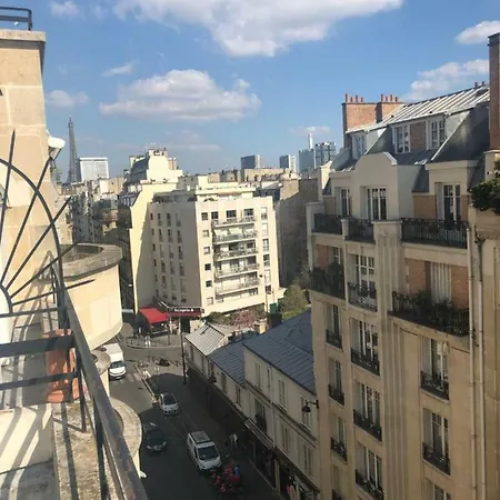 Vue Tour Eiffel - 16eme アパート